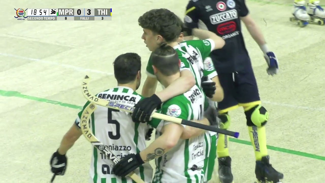 Highlights Campionato A2 - GIORNATA 18 - Montecchio Precalcino x Hockey Thiene