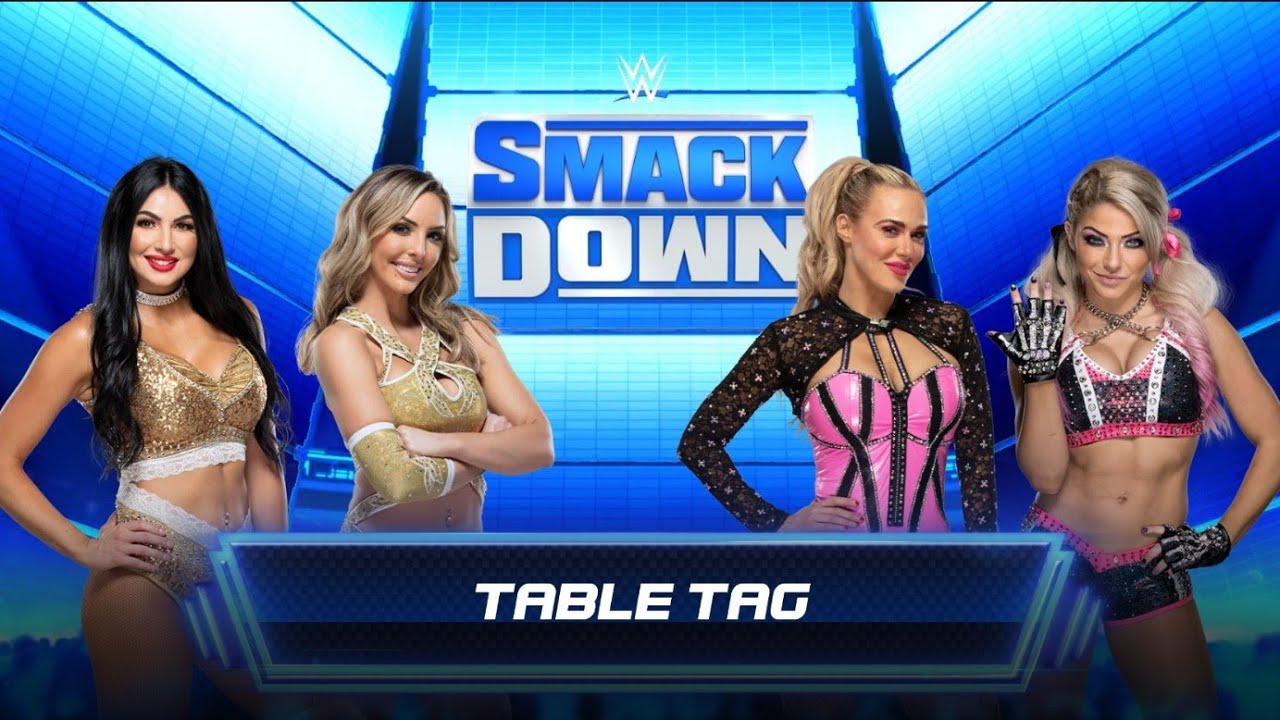 Full Match - Alexa Bliss & Nikki Ash vs The Iconic Girls | Full Intense Fight SmackDown #wwe2k25