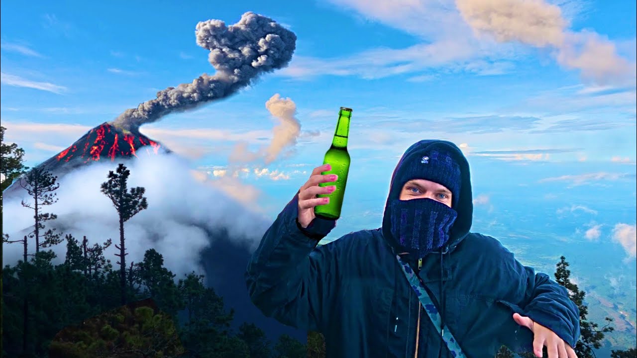 DRUNK VOLCANO HIKING 🇬🇹