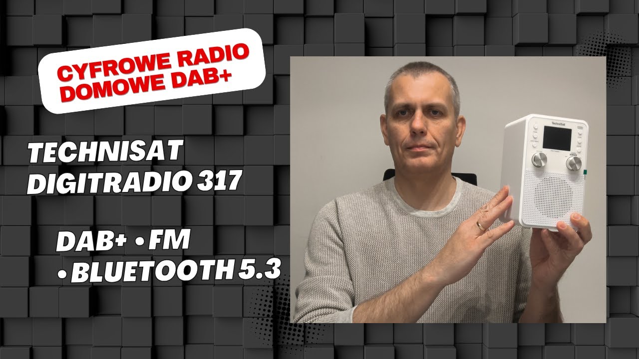 TechniSat DIGITRADIO 317 &ndash; cyfrowe radio DAB+ i Bluetooth w domowym wydaniu