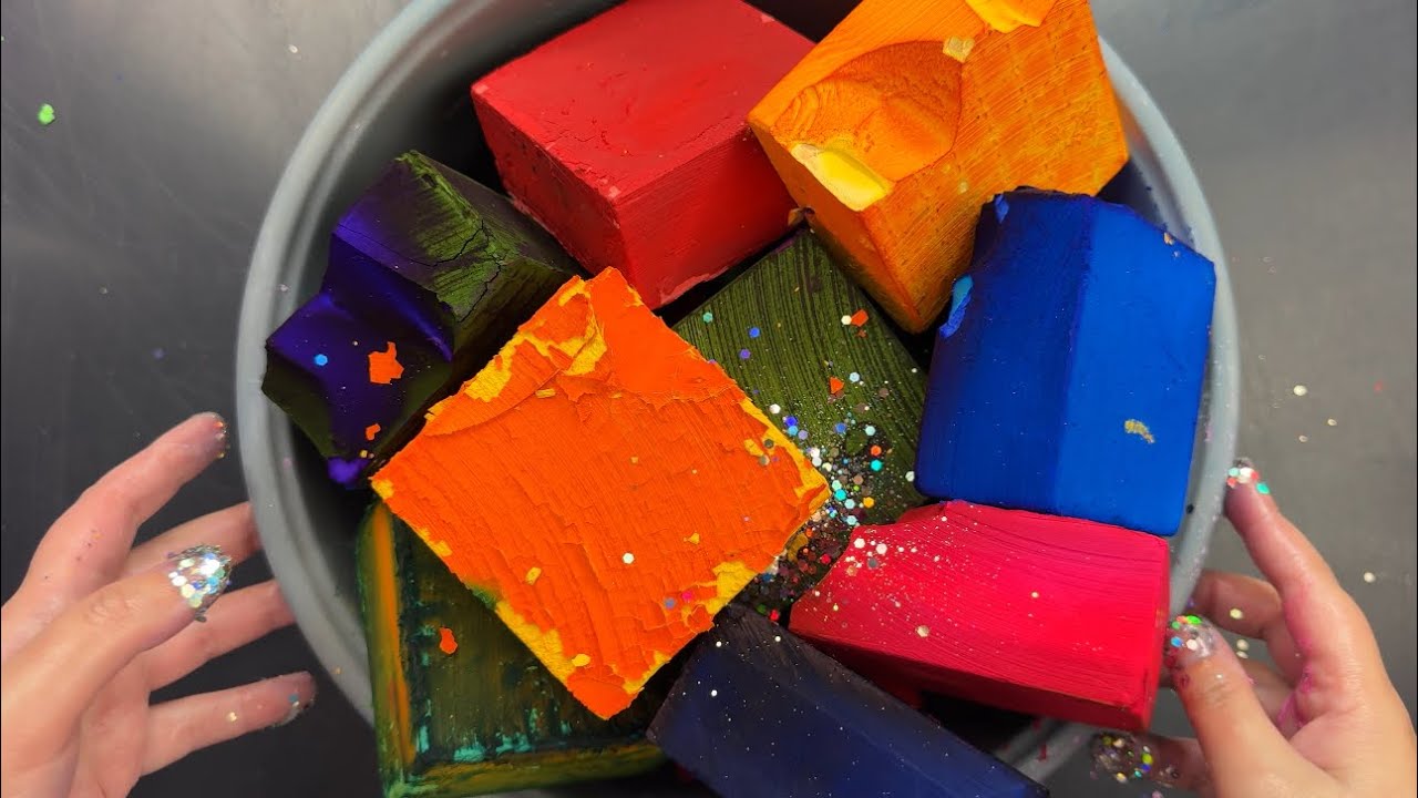 **SPED UP** Small Overflowing Bucket of Dyed Joy