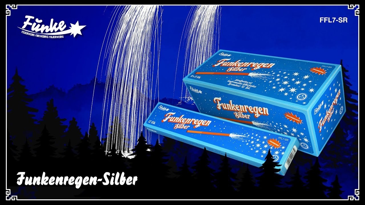 Funke Funkenregen Silber