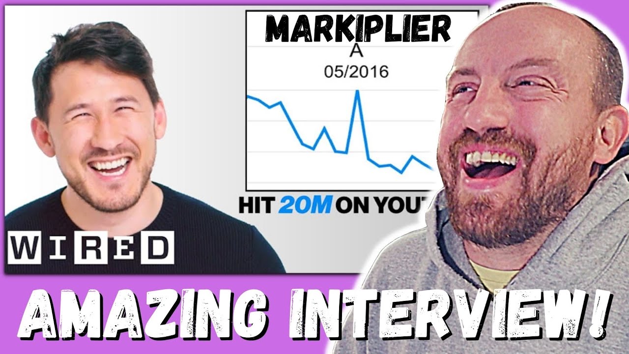AMAZING INTERVIEW! Markiplier Explores His Impact on the Internet (REACTION!) WIRED