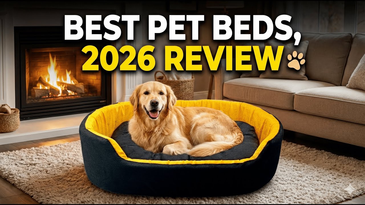 Best Orthopedic Dog Bed for All Dogs | Soft & Comfortable Pet Bed | Furry Smile Dog Beds