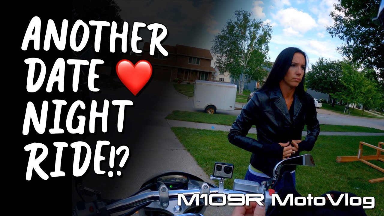 M109R Motovlog #39 - ANOTHER DATE NIGHT RIDE!? ❤️