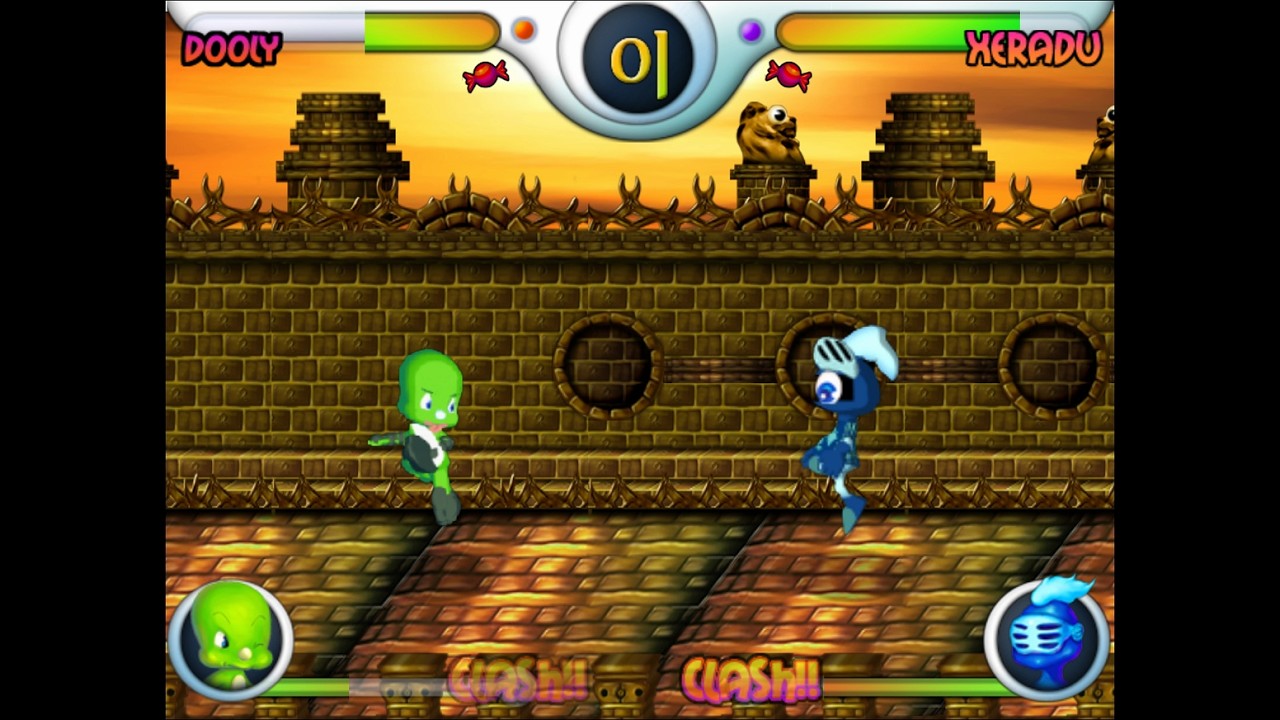 Little Dinosaur Dooly: Kantapia Gamer PC 2 player VS matches 60fps
