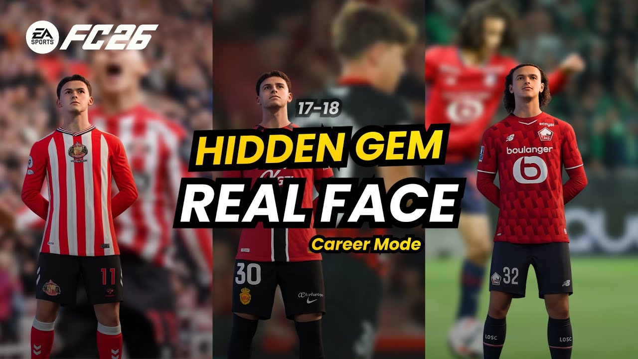 Hidden Gem Pemain 17–18 Tahun REAL FACE 🔥 Murah & Potential Tinggi | EA FC26