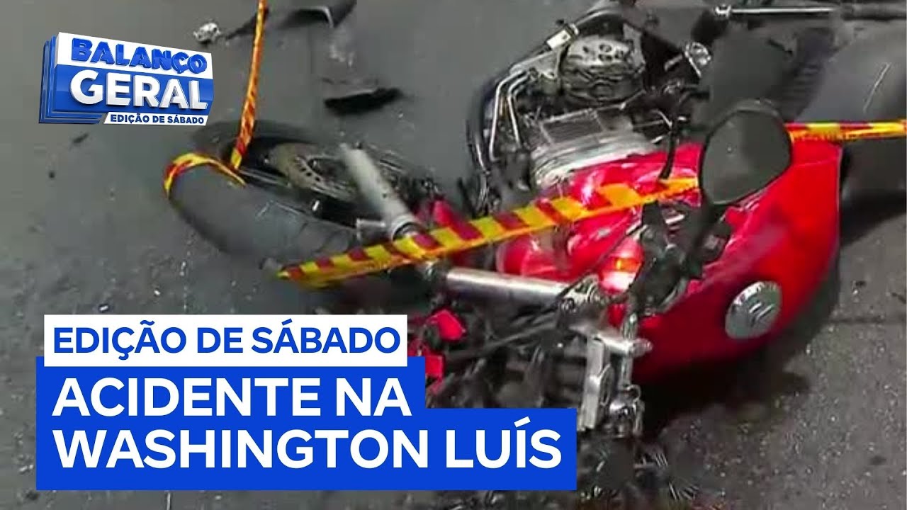 Homens entram na contramão em fuga, batem em carro e causam acidente gravíssimo na zona sul de SP
