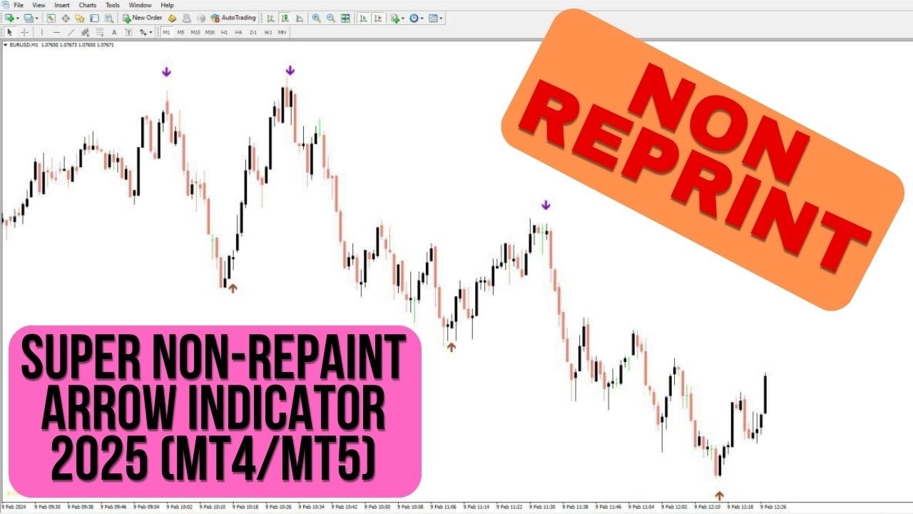 Super Non-repaint - Arrow Indicator 2025 (MT4/MT5) Download Link on Description