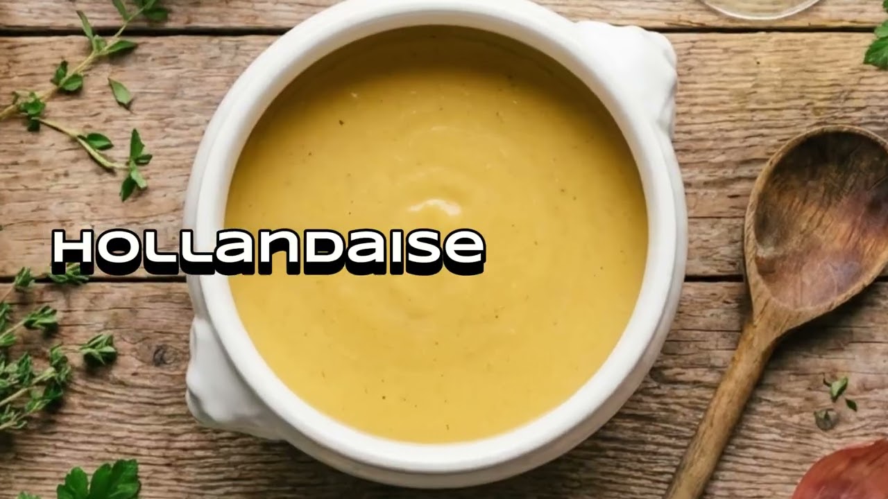 5 molhos mães da Culinária Clássica