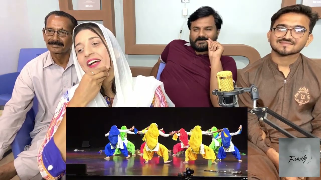 Reaction on Punjabi Folk Dance Academy @ Bhangra Idols.