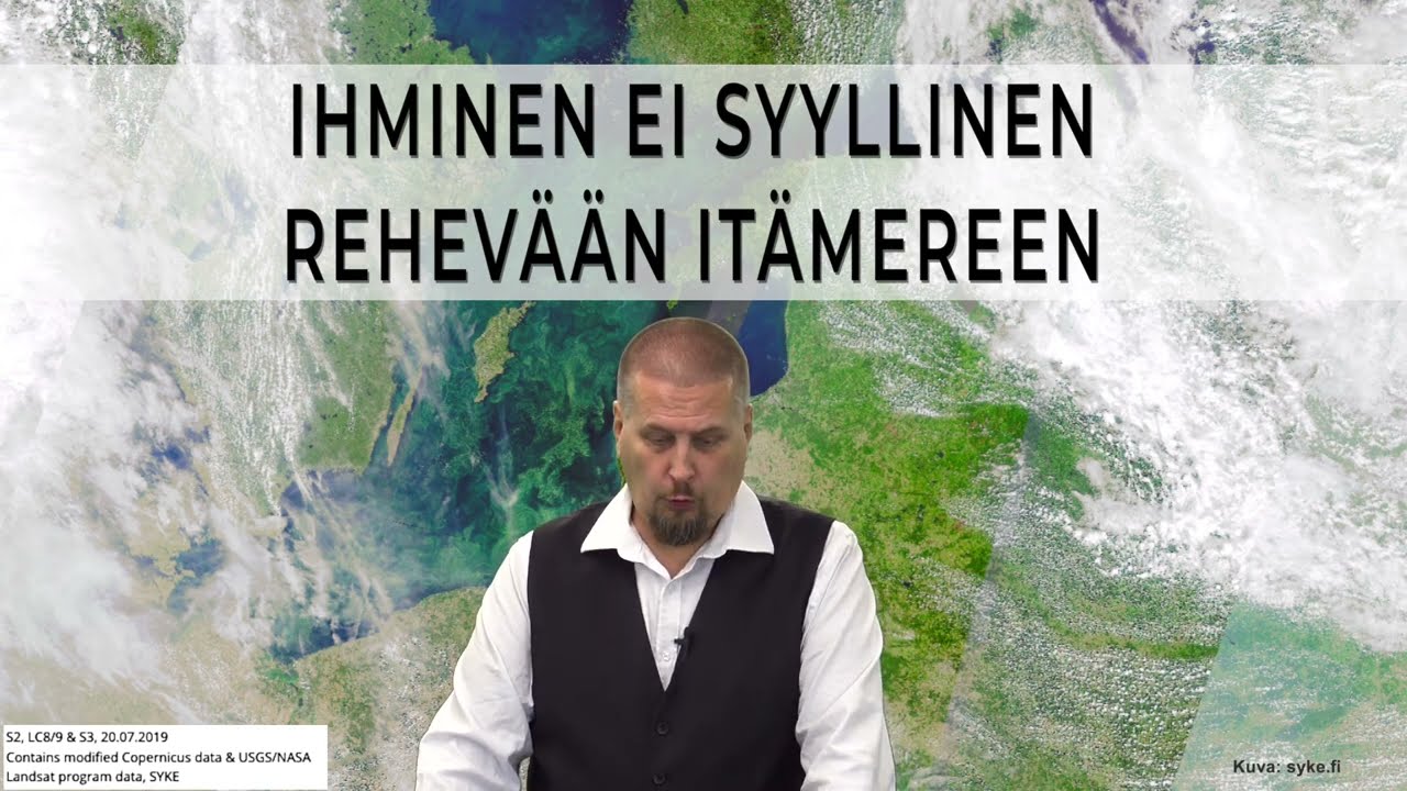 Ihminen ei syyllinen rehev&auml;&auml;n It&auml;mereen