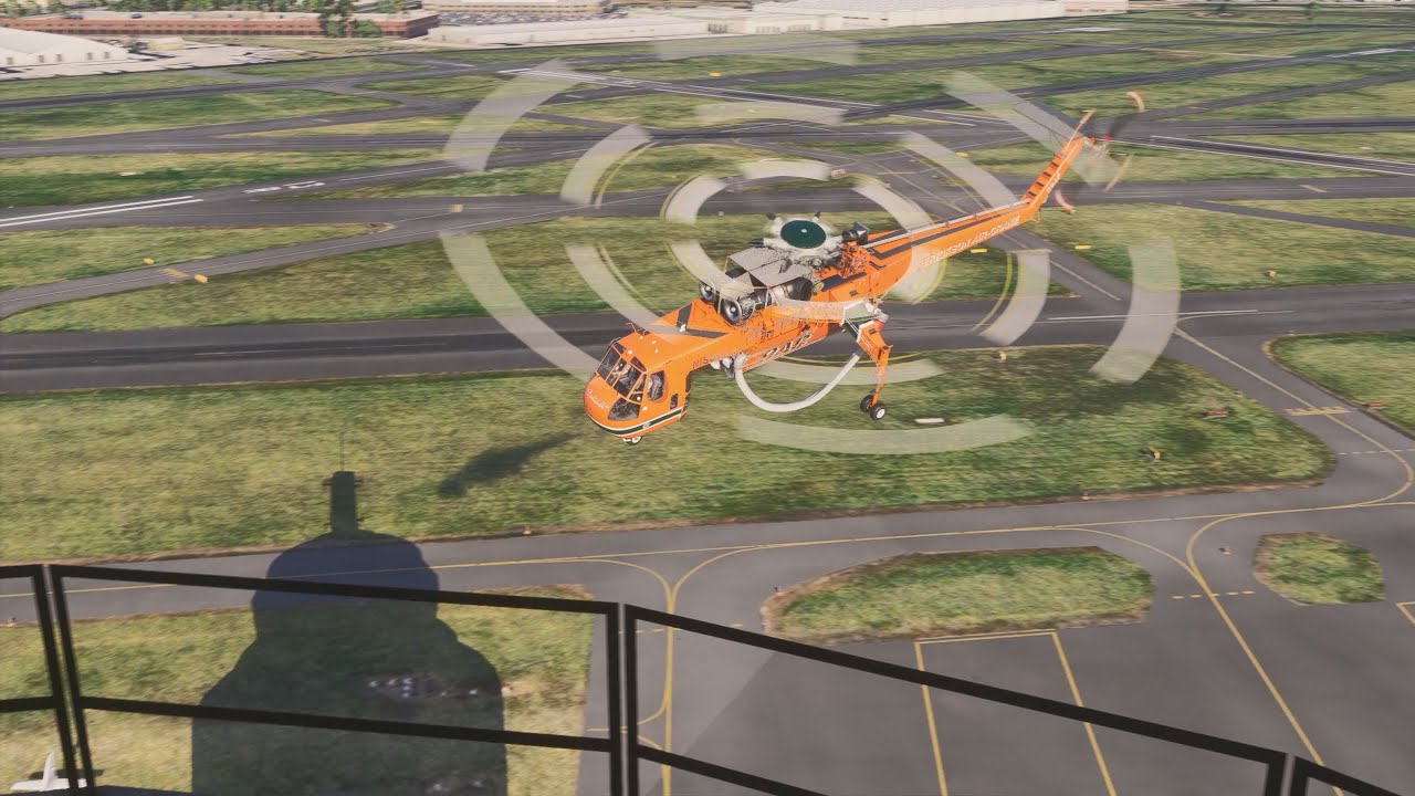 Skycrane Essendon-Phillip Island Cockpit View And Commentary