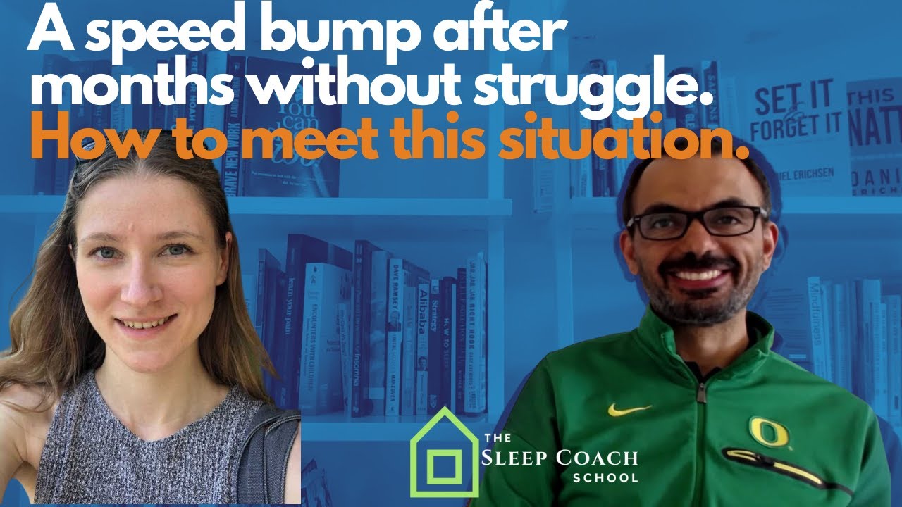 Insomnia insight #418: Speed bump deep dive with Coaches Alina and Daniel