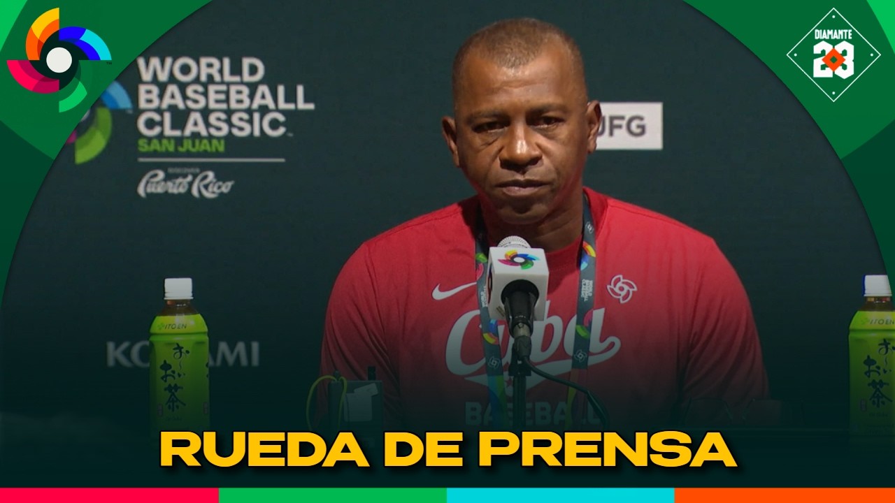 CUBA Rueda de prensa Germán Mesa mánager del equipo analiza el Clásico Mundial 2026 | DIAMANTE 23
