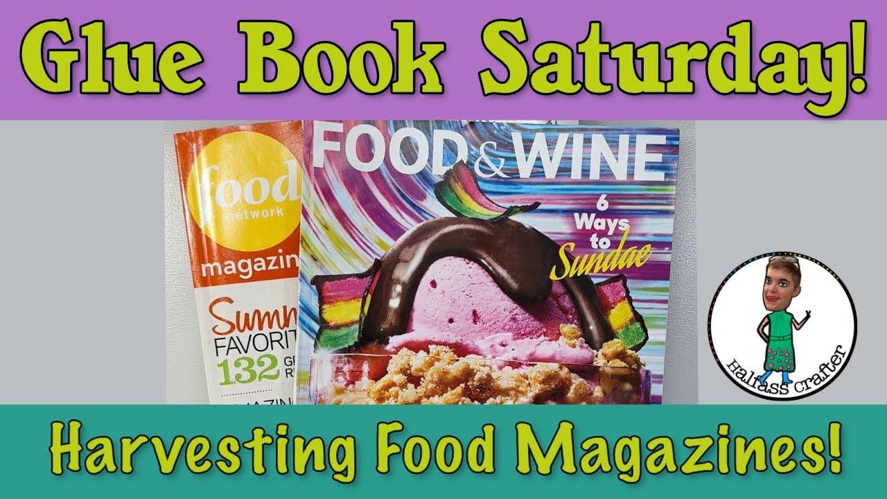 #gluebook SATURDAY!!! Let's Harvest our #thrifthaul Magazines!