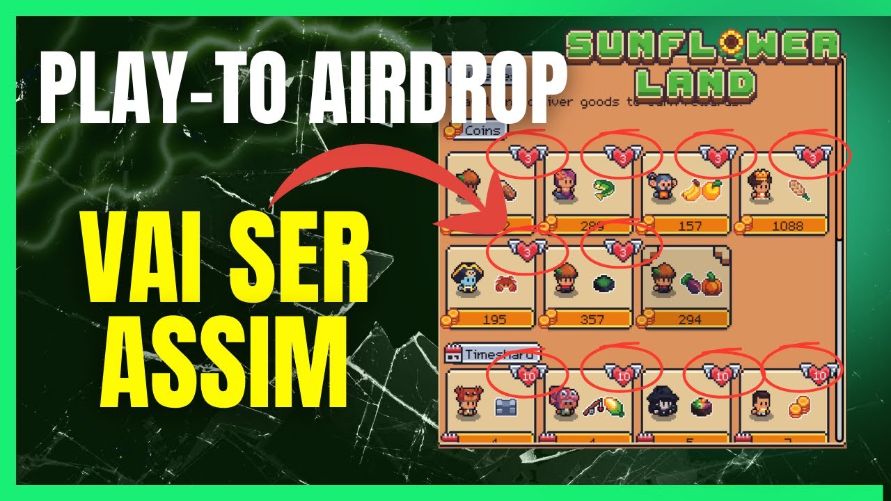 Faça ISSO para GANHAR Love Rush e FARMAR o novo $FLOWER! (Token) em Sunflower Land