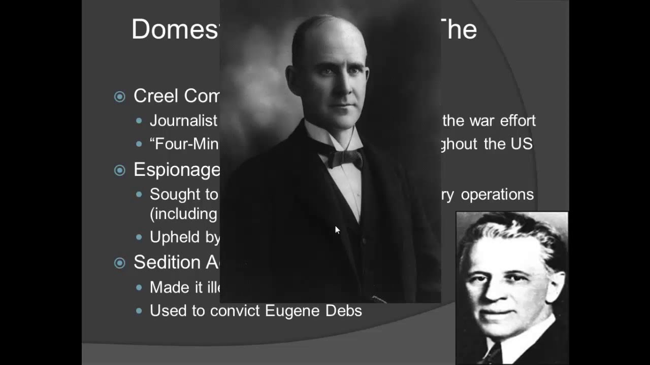 Обзор APUSH, Первая мировая война (Великая война)