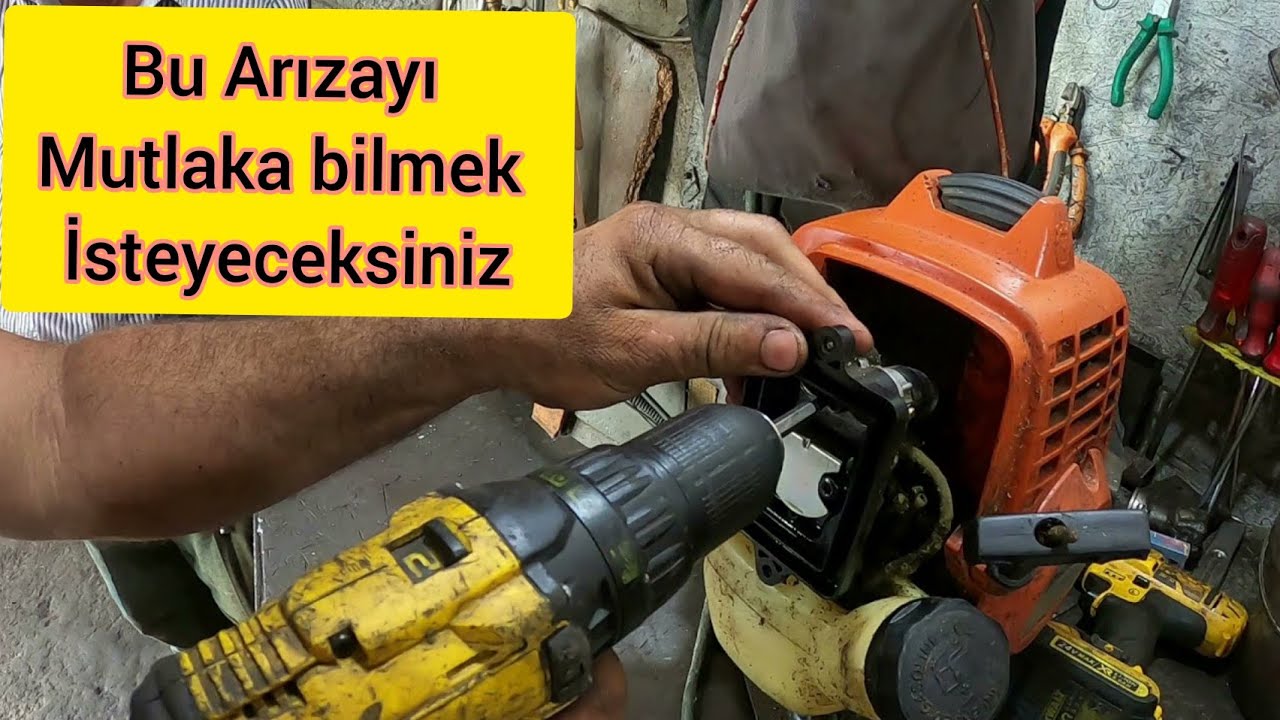 Husqwarna 253 Rb Tırpan Çalışmıyor / Bu arızayı mutlaka bilmek istersiniz.