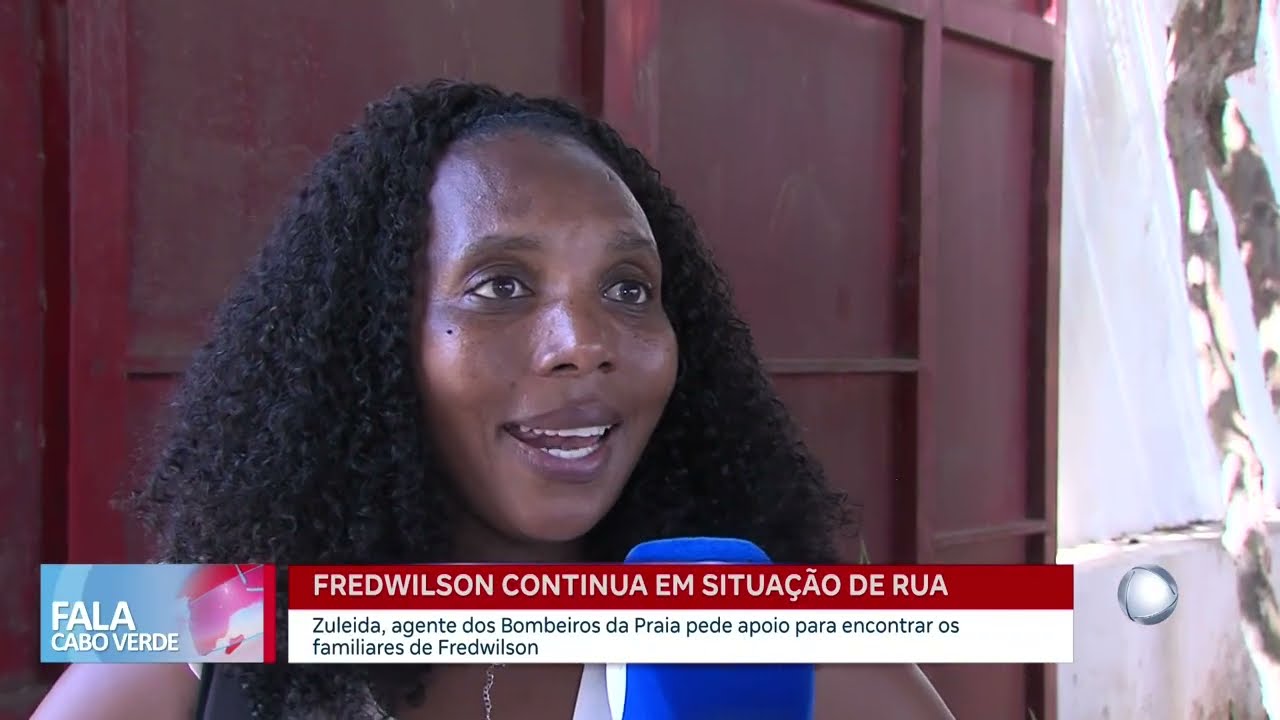 Fredwilson continua em situação de rua e agente dos Bombeiros pede ajuda | Fala Cabo Verde