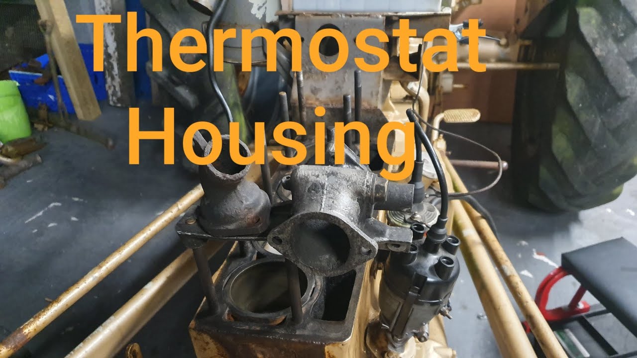 1957 Ferguson FE35 TVO Part 8 - Thermost Housing