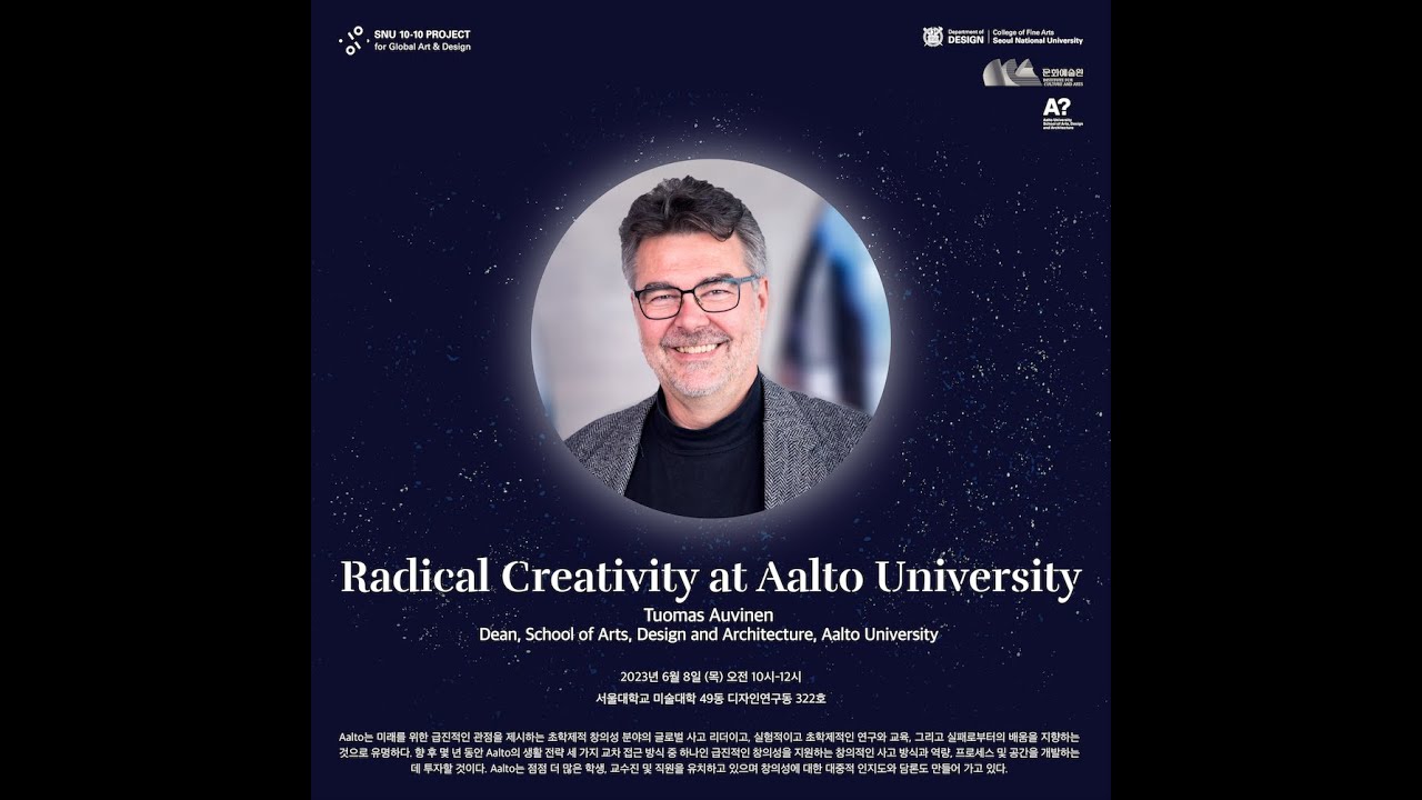 [Radical Creativity at Aalto University]