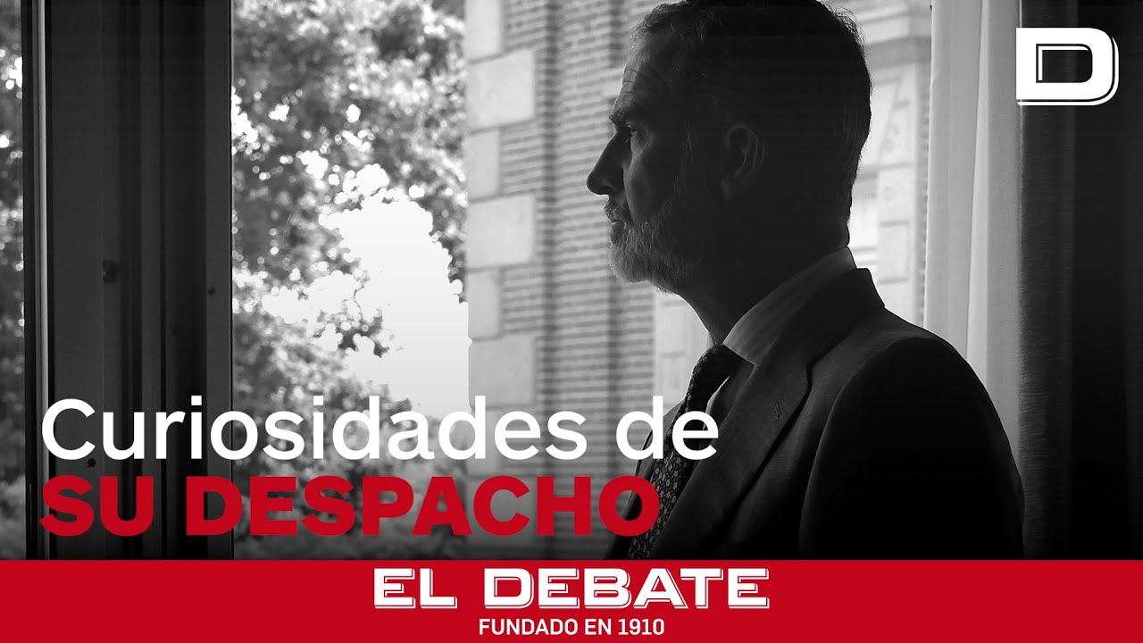 Las nuevas imágenes del Rey en su despacho