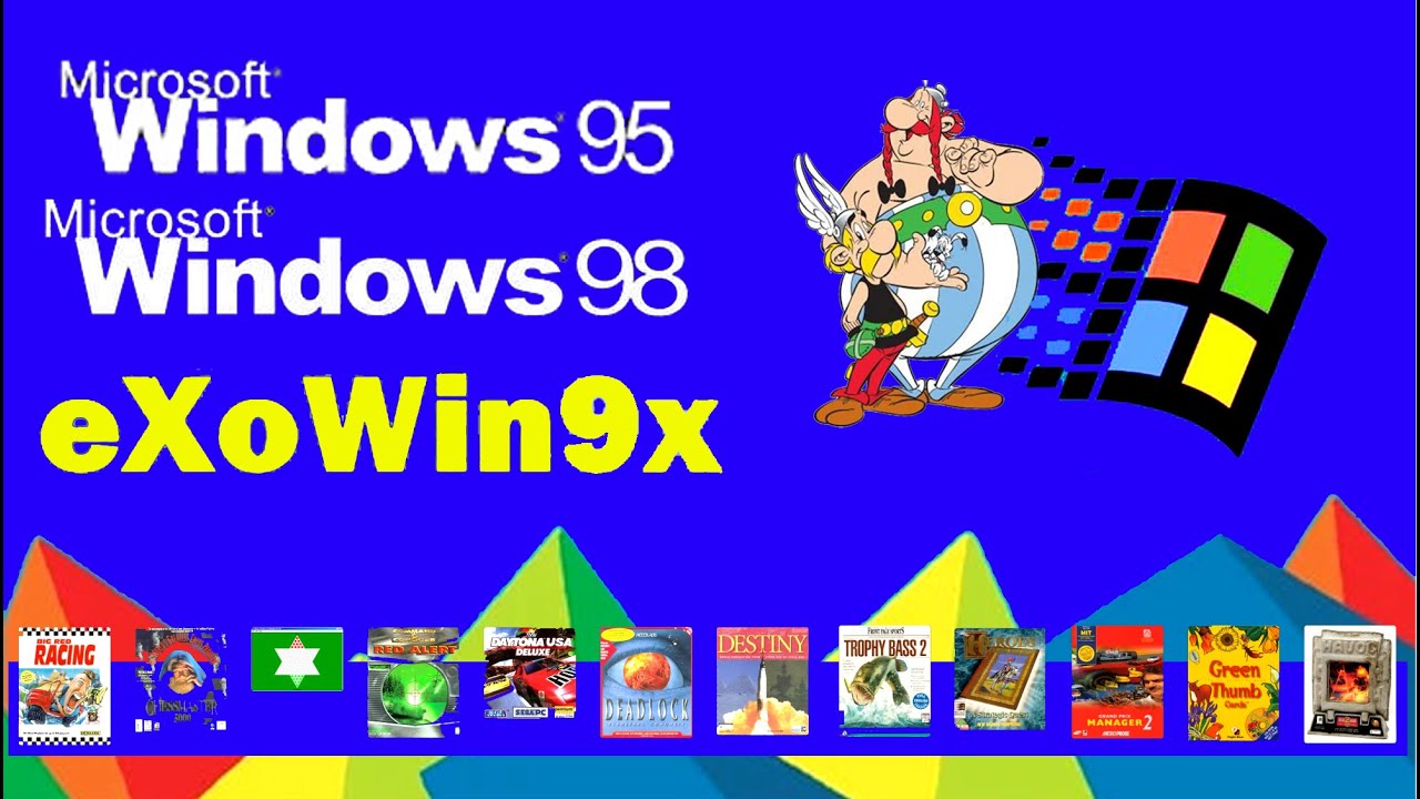 ExoWin9x - todos os jogos do Windows 95 e 98 a um clique do mouse