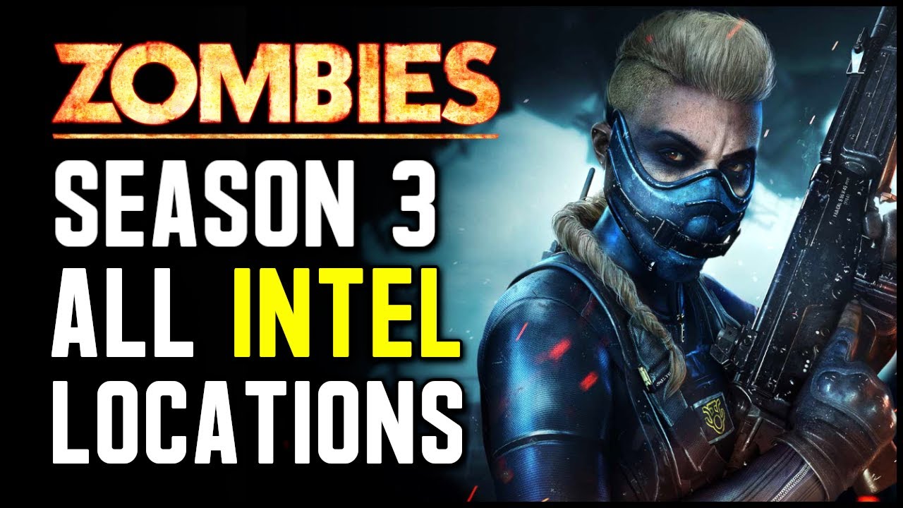 Cold War Zombies - Season 3 Outbreak Intel Locations | ALL 51 Intel Locations in Outbreak