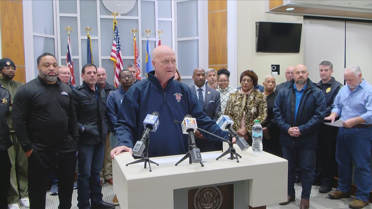 East Baton Rouge Mayor-President Sid Edwards talks about winter weather, resources