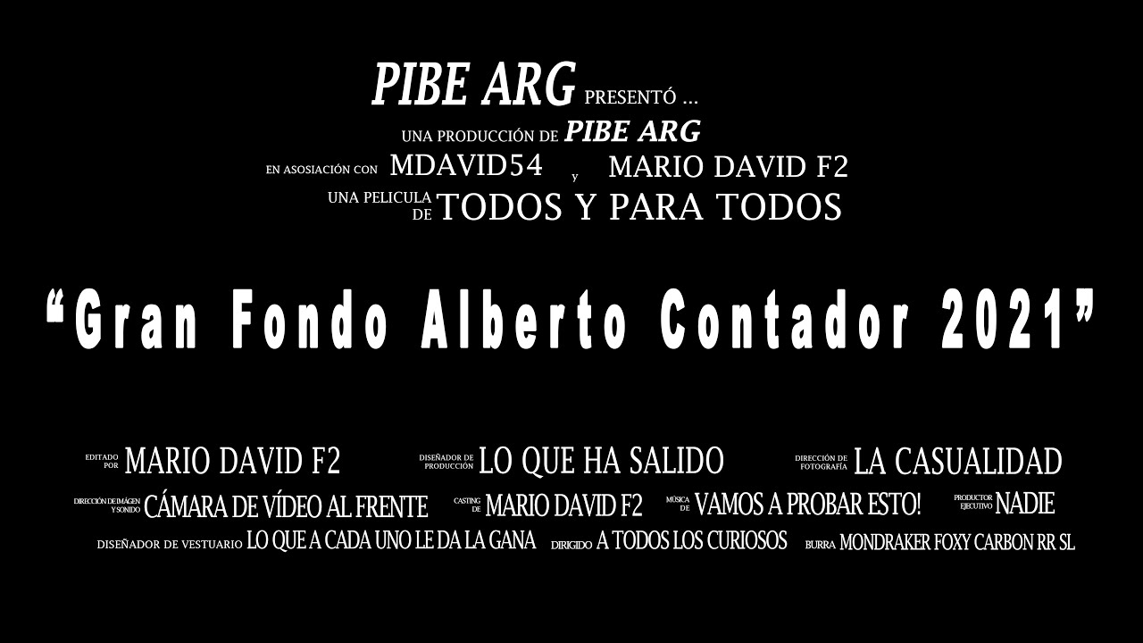 Gran Fondo Alberto Contador 2021