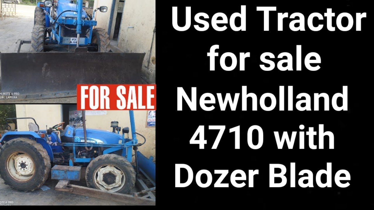 Dozer seconds Used Tractor for Sales|Newholland 4710 4WD tractor with Dozer  4 WD