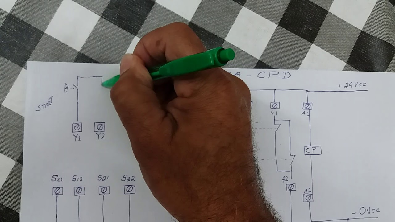 Ligando relé de segurança.