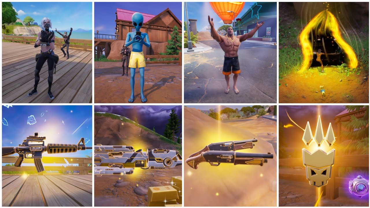 All Fortnite C7S1 Bosses, Mythics & Transformations | Complete Location Guide