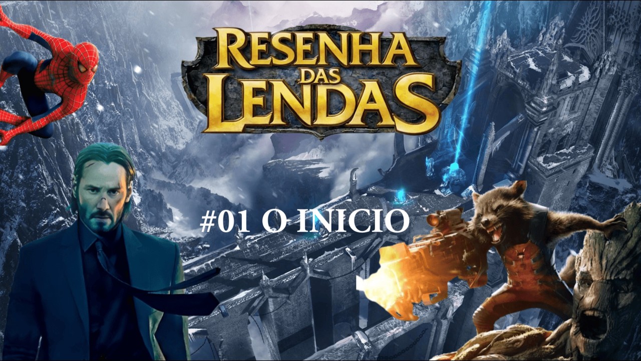 Resenha das lendas (#01 O INICIO)