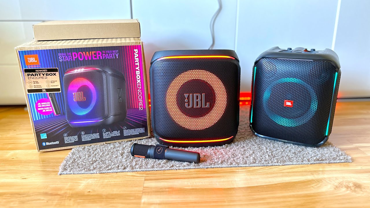 Jbl Partybox Encore 2 📦UNBOXING. Short TEST AUDIO z ENCORE 1👌