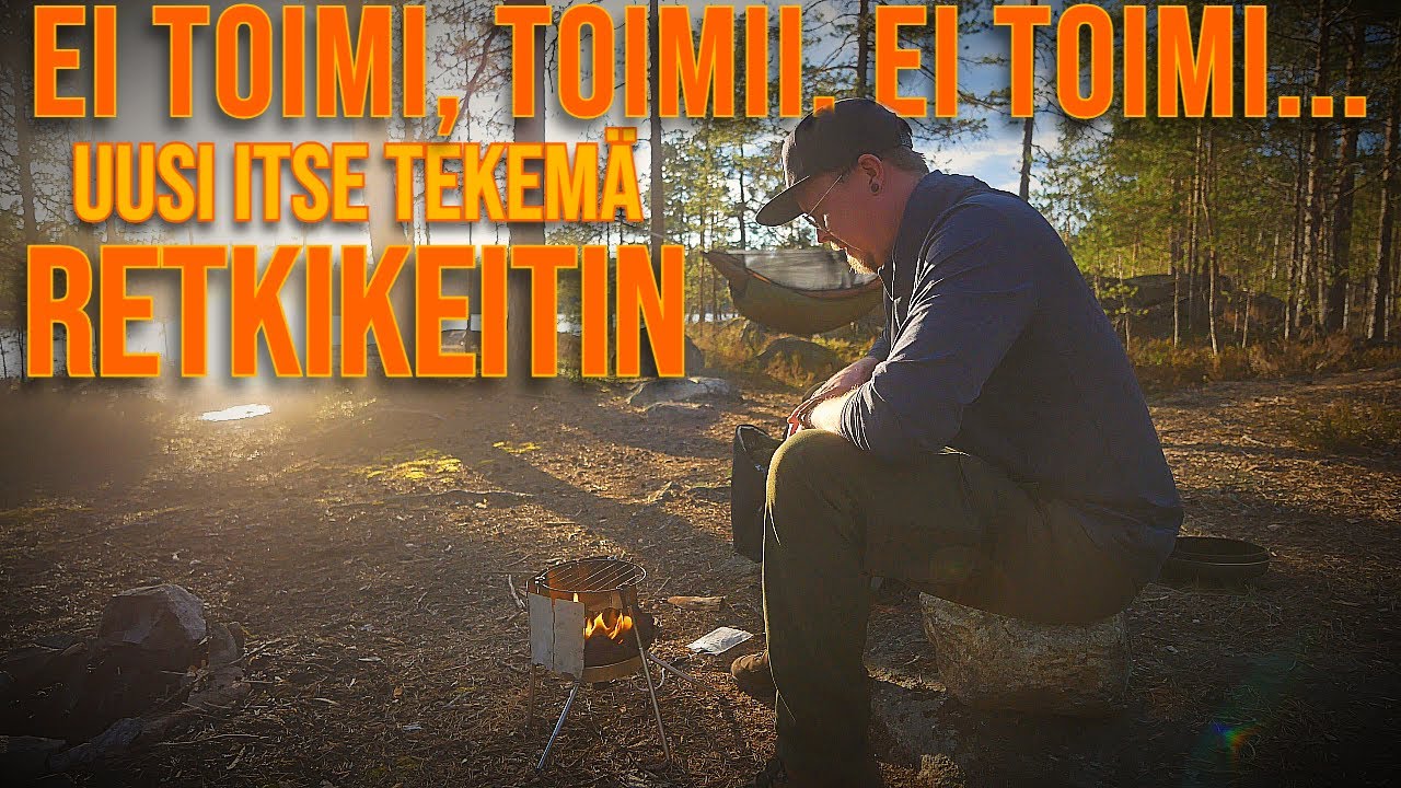 Patikkaretki Syrjäiselle Metsälammelle | Uuden Tekemäni Retkikeittimen Testailua