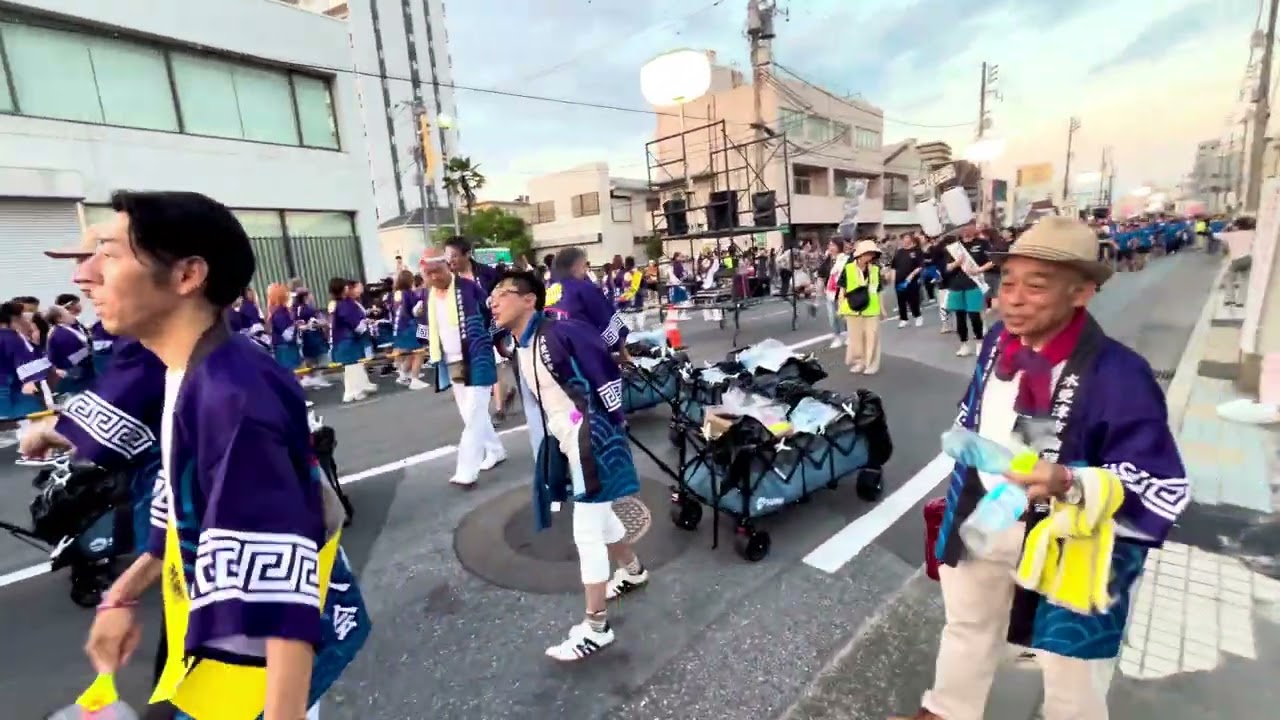 やっさいもっさい　第78回　木更津　港まつり　2025（輪友会。倫理法人会。新日本製鐵。高柳。）その他、地元連など。