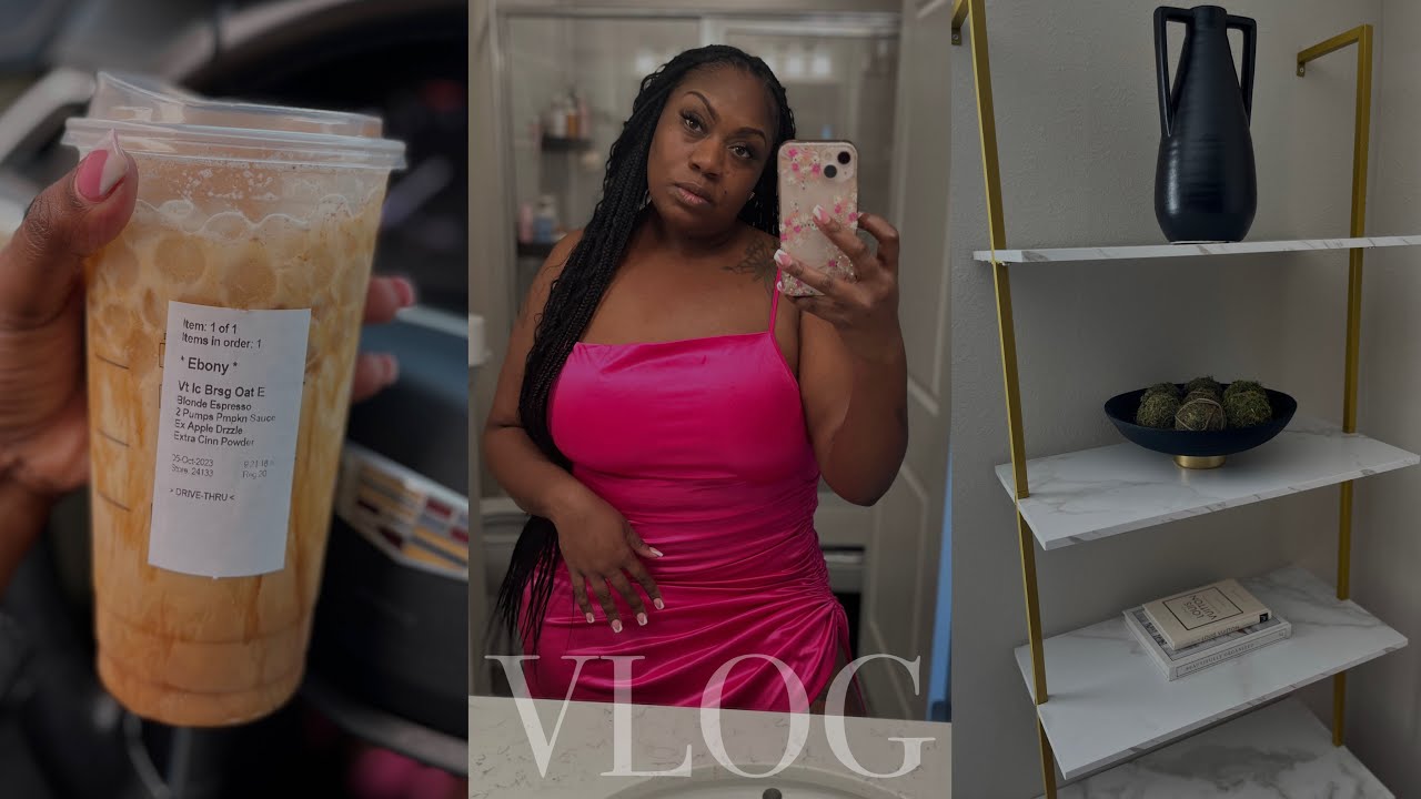 VLOG| Visit w/ my Husband in Prison| New Home Decor Updates| Trying Starbucks Fall Drink| Vlogtober