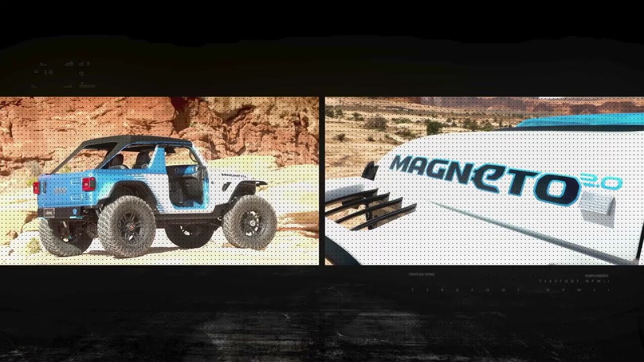 Jeep&reg; Magneto 2.0 concept: el SUV el&eacute;ctrico del futuro