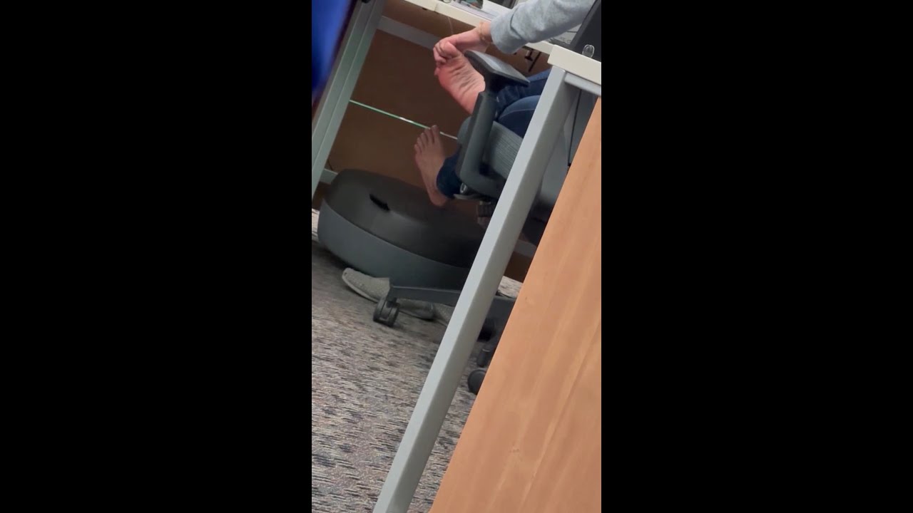 Candid Feet Asian Librarian