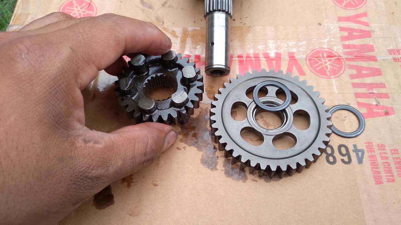 Cómo armar y montar caja de cambios Honda XR 150L