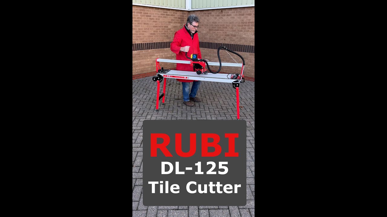 Обзор плиткореза Rubi's DL-125 для влажной резки