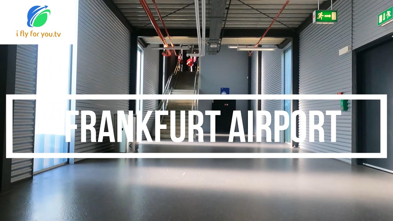 Frankfurt Airport... From the Z-Gates to the B-Gates with the Bus until 2pm possible