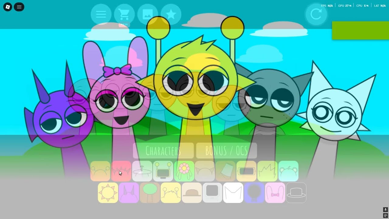 playing sprunki
