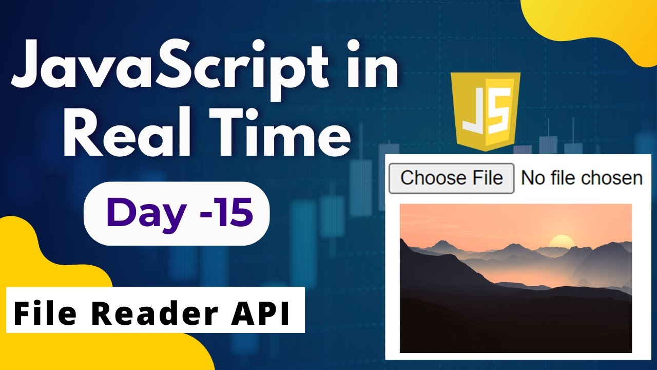 file reader  api in javascript | how to read file in javscript | preview image upload | #javascript
