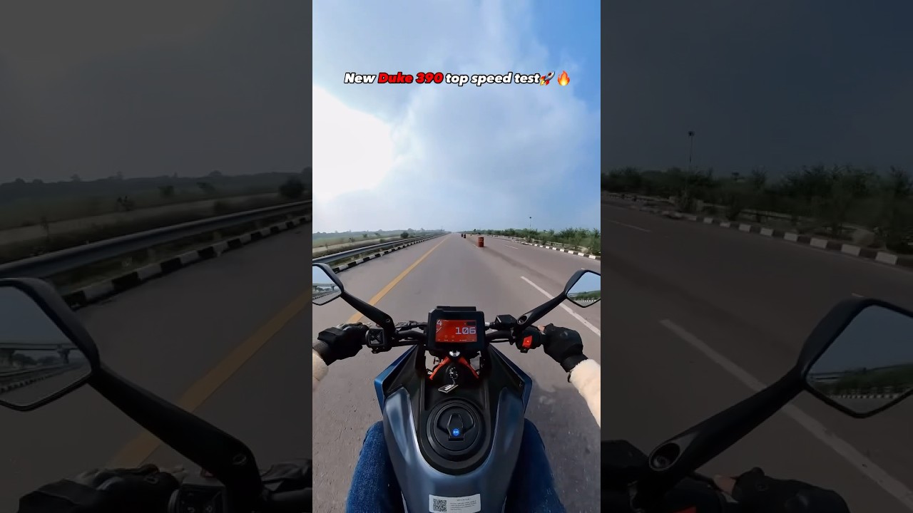 New duke 390 top speed test 🥵😱🤩 2024 #ktm #duke390 #top10 #topspeed #reels #trending #ytshorts 👆