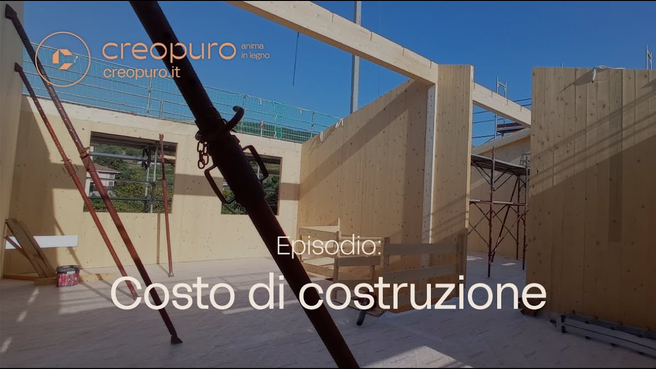 Una casa in legno costa più o meno di una casa in muratura?