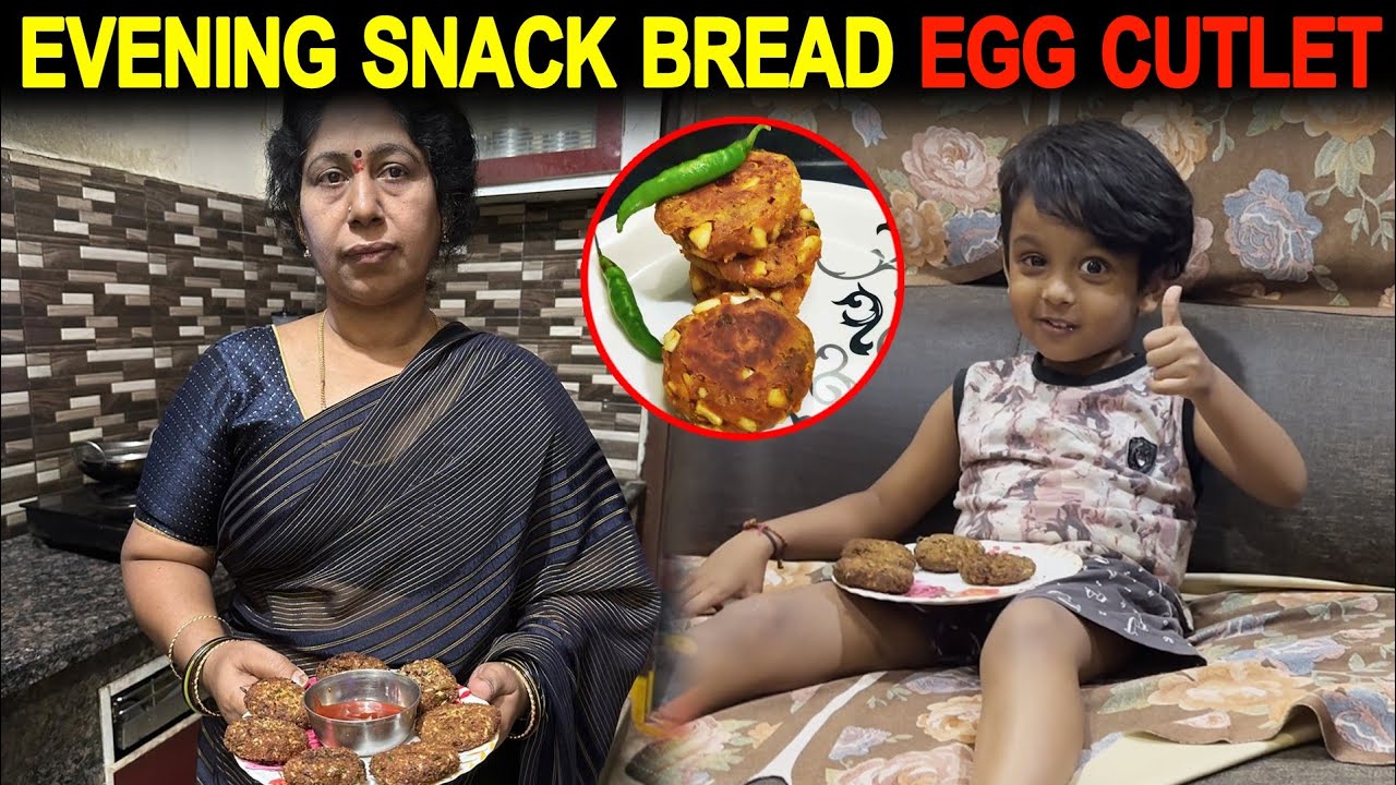 Evening Snack Bread Egg🍞🥚Cutlet | Kuyya Kitchen
