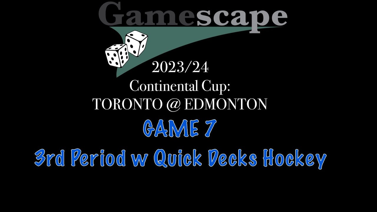 Continental Cup: Game 7, Toronto @ Edmonton